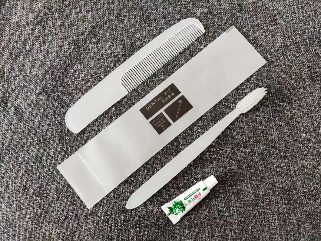 Dental Kits for Hotel Room with Flow Packing Printed