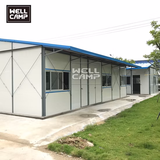 Steel Structure Prefabricated House Low Cost Labor Camp