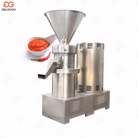 Gelgoog 1000kg/H Automatic Pepper Sauce Making Machine Red Chili Paste Grinding Machine