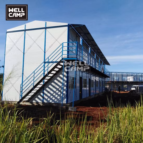 Steel Structure Prefabricated House Low Cost Labor Camp