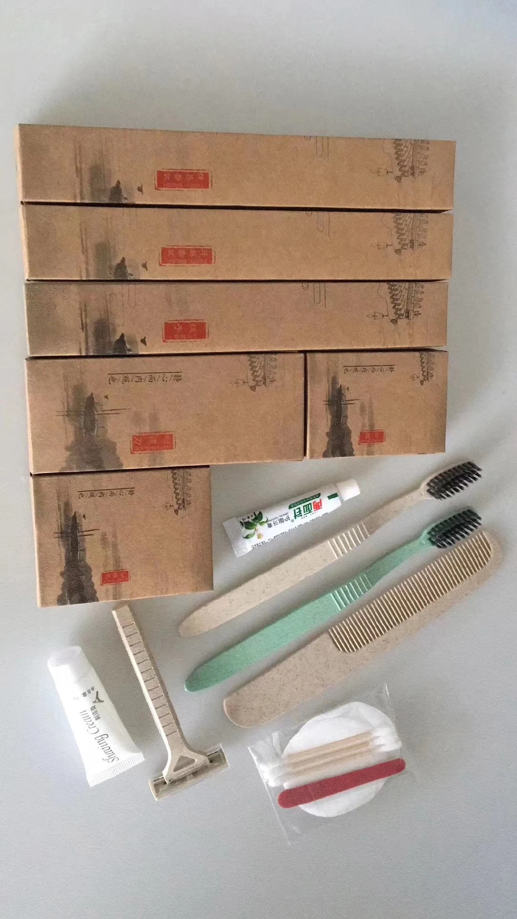 Dental Kits in Box with Hotel Amenities for Hotel Room
