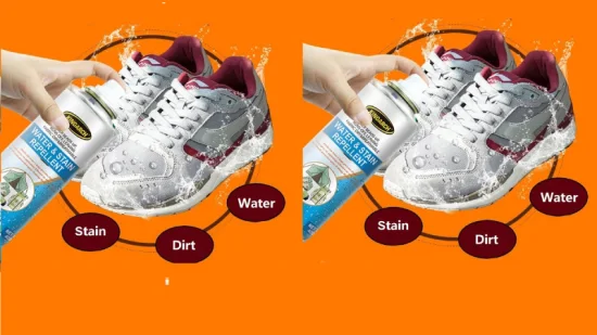Prodotto per la cura delle scarpe da ginnastica Rivestimento idrofobo Spray nano idrorepellente per scarpe