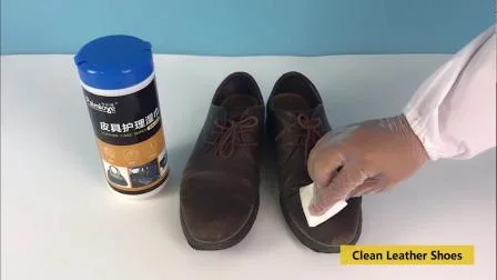 Salviette disinfettanti per la cura delle scarpe